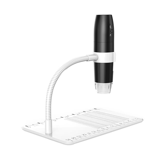 Microscopio Digital De Aumento 50-1000X Microscopio Inalámbrico Usb Microscopio Wifi Con 8 Luces Led Batería Recargable De 500 Mah Para Inspección Textil Inspección De La Piel Inevent TO005637-02