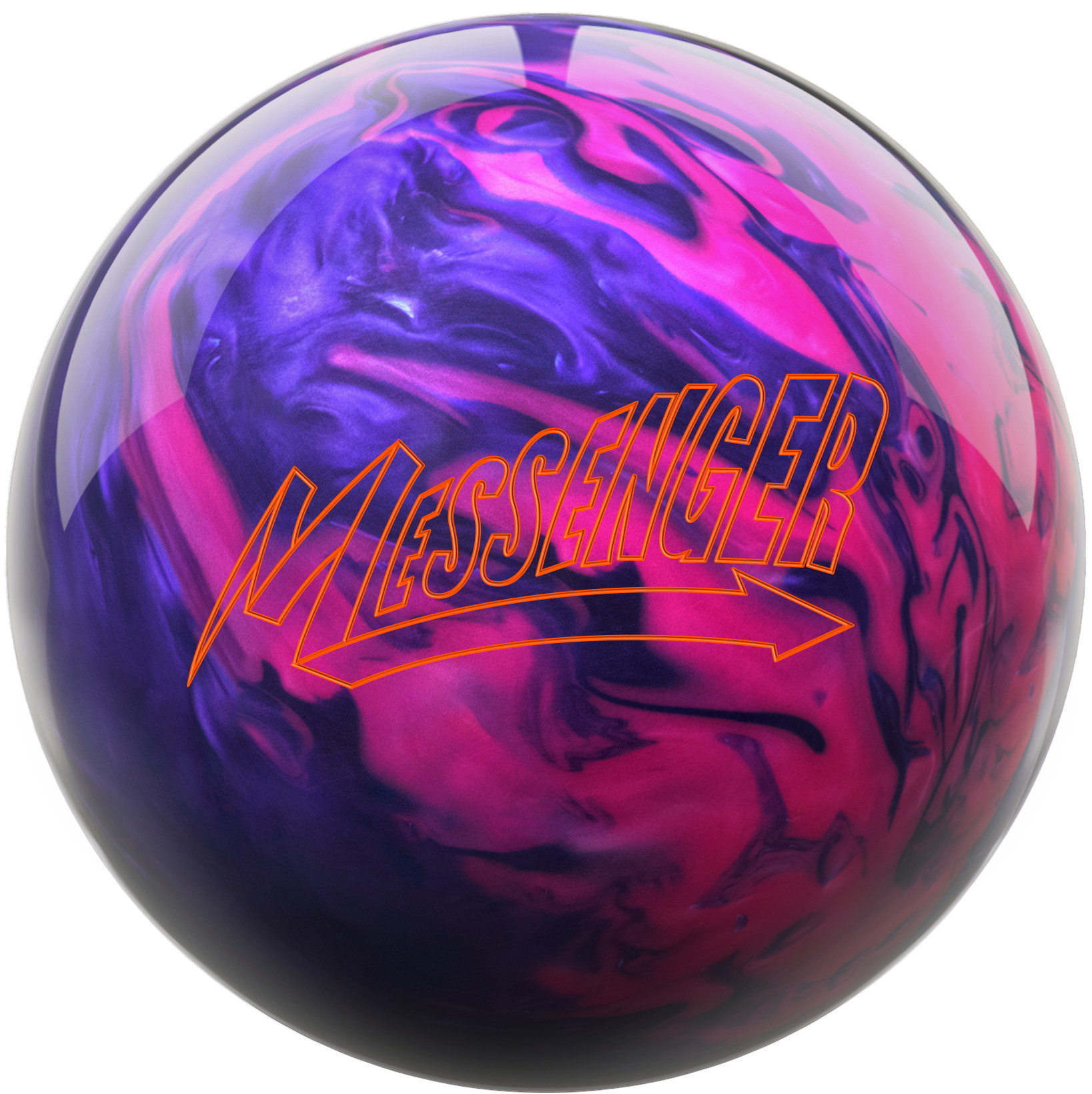 15lb Columbia Messenger Super Flex Pearl Reactive Bowling Ball Black/Red 