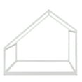 thumbnail image 6 of Full Size Wooden House Bed Frame, White, 6 of 9