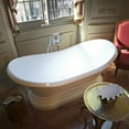 thumbnail image 2 of Atlantis Tubs 3471RS Reef 34 x 71 x 18 - Inch Freestanding Soaker Bathtub, 2 of 2