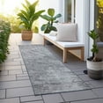 thumbnail image 6 of Addison Rugs Chantille Indoor/Outdoor Transitional Organic Gray Washable Runner Rug, 2'3" x 7'6", 6 of 6