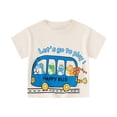 thumbnail image 4 of LRen Boys Short Sleeve T Shirts Kids Summer Casual Graphic Print Crewneck Tees Fashion Tops, 4 of 4