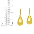 thumbnail image 3 of Floreo 14k Yellow Gold 26mm Medium Polished Tear Drop Earrings, 3 of 3