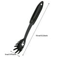 thumbnail image 4 of Pasta Server Spaghetti Fork Spoon Nylon Utensil Kitchen Tools Ideal For Serving Variety Of Foods (Black) Home Decor Suitable for Festival Gifts, 4 of 8