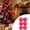 Pink, variant on Christmas Tree Ornaments Velvet Balls - 6 Pcs 2.36 Inch Shatterproof Velvet Balls for Xmas Decorations, Black