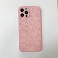 thumbnail image 1 of Funda de teléfono de dibujos animados para iPhone 14 13 12 11 Pro Max Xr Xs Mini 7 8 14 Plus de Anime Pink Hello Kitty xuanjing  unisex, 1 of 2