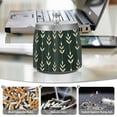 thumbnail image 6 of Yayeee Ashtray with Lid for Cigarette Smokeless Stainless Steel Home Ash Holder, Green Plants, 6 of 7