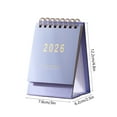 thumbnail image 2 of 2026 desk calendar, foldable paper calendar, compact daily planner, office desk organizer, yearly schedule for home or office use, 2 of 5