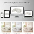 thumbnail image 7 of 110*57" Modern U Shape Modular Sofa, 6 Seat Chenille Sectional Couch Set with 2 Pillows Included, Freely Combinable Indoor Funiture for Living Room, Apartment, Office, White, 7 of 7