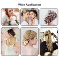 thumbnail image 4 of 200 Pcs Bobby Pin 2 Pouces Broches de Cheveux Kit Broches de Cheveux pour Épingles à Cheveux pour les Femmes Filles Épingle à Cheveux avec Boîte de Rangement Invisible (Or), 4 of 5
