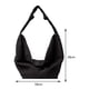thumbnail image 2 of Bolso Bandolera Moda Hombro Lona Gran Capacidad Para Ir De Compras Negro, 2 of 9
