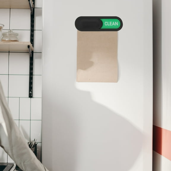 ULTNICE Dishwasher Dirty Sign ABS 1Pcs Black for Home