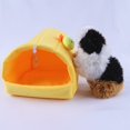 thumbnail image 6 of Cozy Cartoon-themed Winter Bed for Small Pets Semi-enclosed Hamster Nest with Hanging Hook and Soft, Vibrant Colors, 6 of 9