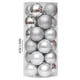 thumbnail image 2 of PYPESEEWY 2024 - Ofertas del día: 26 bolas navideñas de oro rosa, adornos de plástico irrompibles para árbol de Navidad, para fiestas, hogar, oficina, decoración navideña - Tamaño grande (2,36", 60, 2 of 5