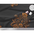 thumbnail image 3 of Soimoi Tissu Poly Georgette Ogee Damas Imprimé au Mètre 42 Pouces de Large, 3 of 5