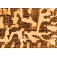 thumbnail image 1 of Ahgly Company Indoor Rectangle Abstract Orange Modern Area Rugs, 8' x 10', 1 of 4