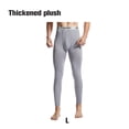 thumbnail image 2 of Jumpingount Pantalones largos térmicos de Color liso para hombre, pantalones cálidos de estilo informal para estudiantes y niños, ropa interior de capa Ropa interior Gris Grueso Jumpingount AP013858-06, 2 of 6