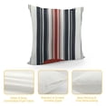 thumbnail image 4 of SHANXI Pillow Covers Red Blue Stripes Decorative Pillow Cases Throw Pillows Home Decor for Sofa Couch Porch Outdoor 12x12in, 4 of 5