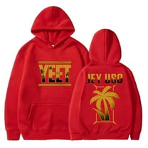 Jey Uso Golden Yeet Logo Merch Long Sleeve Hoodies Cosplay Unisex Fashion HipHop Streetwear Sweatshirts Pullovers