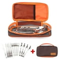 thumbnail image 4 of serony 14Pcs/Set Stainless Steel Cutlery Set Outdoor Portable Tableware with Bag, 4 of 8