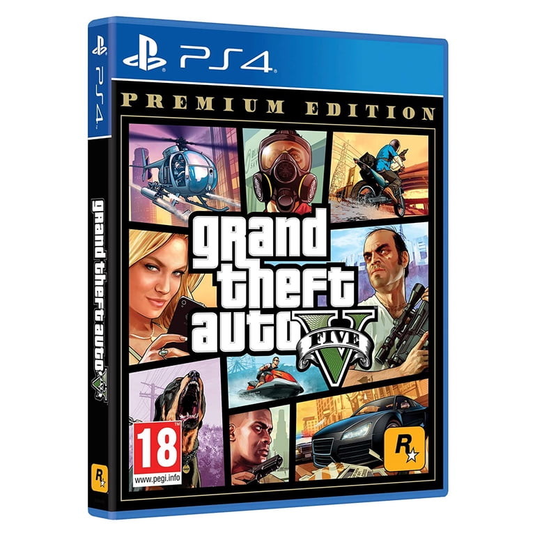 Grand Theft Auto V Premium Edition - [PlayStation 4][AT-Pegi