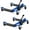 Hydraulic, variant on TUFFIOM Car Wheel Dolly Jack Set of 2, Hydraulic 1500-lbs Car Skates, 12'' Wheel Vehicle Positioning Jack, Heavy Duty Rollers for Tire Auto Repair Moving, Blue