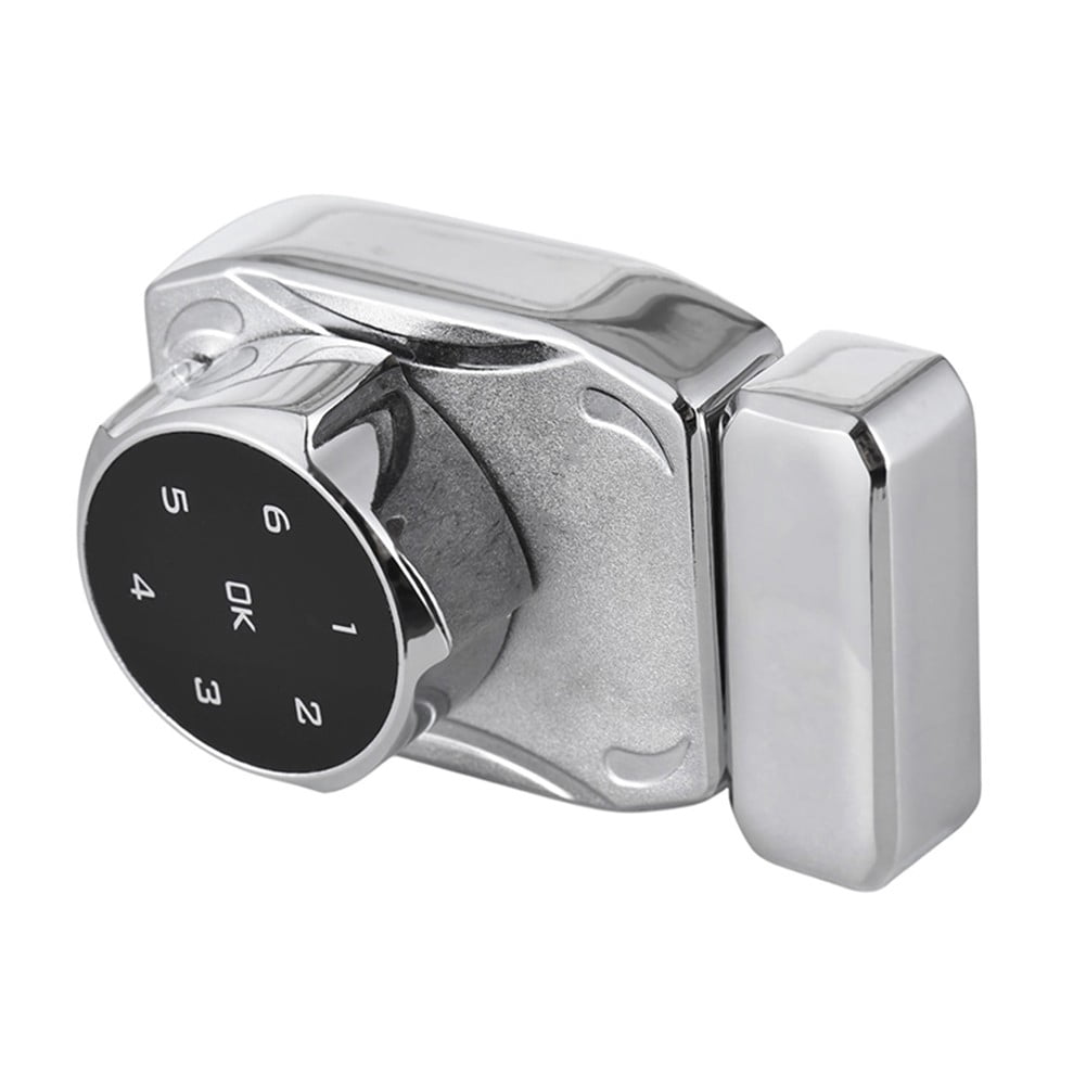 Digital Password Glass Cabinet Lock,Electronic Security for Sliding Showcase Doors