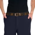 thumbnail image 3 of What Up Doe Adjustable Brown Belt by Bougie Trash 50" one size fits most, 3 of 3