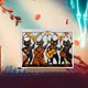 thumbnail image 4 of Decoración festiva Fiudx Fantasma de calabaza Acrílico Estéreo Halloween, 4 of 6