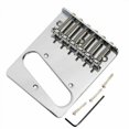 thumbnail image 2 of JIAHAOO Chrome Bridge Replacement for Fender Telecaster for Guitarists Who Value Quality Components & Precise Adjustments, 2 of 4