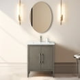 thumbnail image 2 of Vanity Art 24” Single Sink Bathroom Vanity Cabinet with Ceramic Countertop, 2 of 14