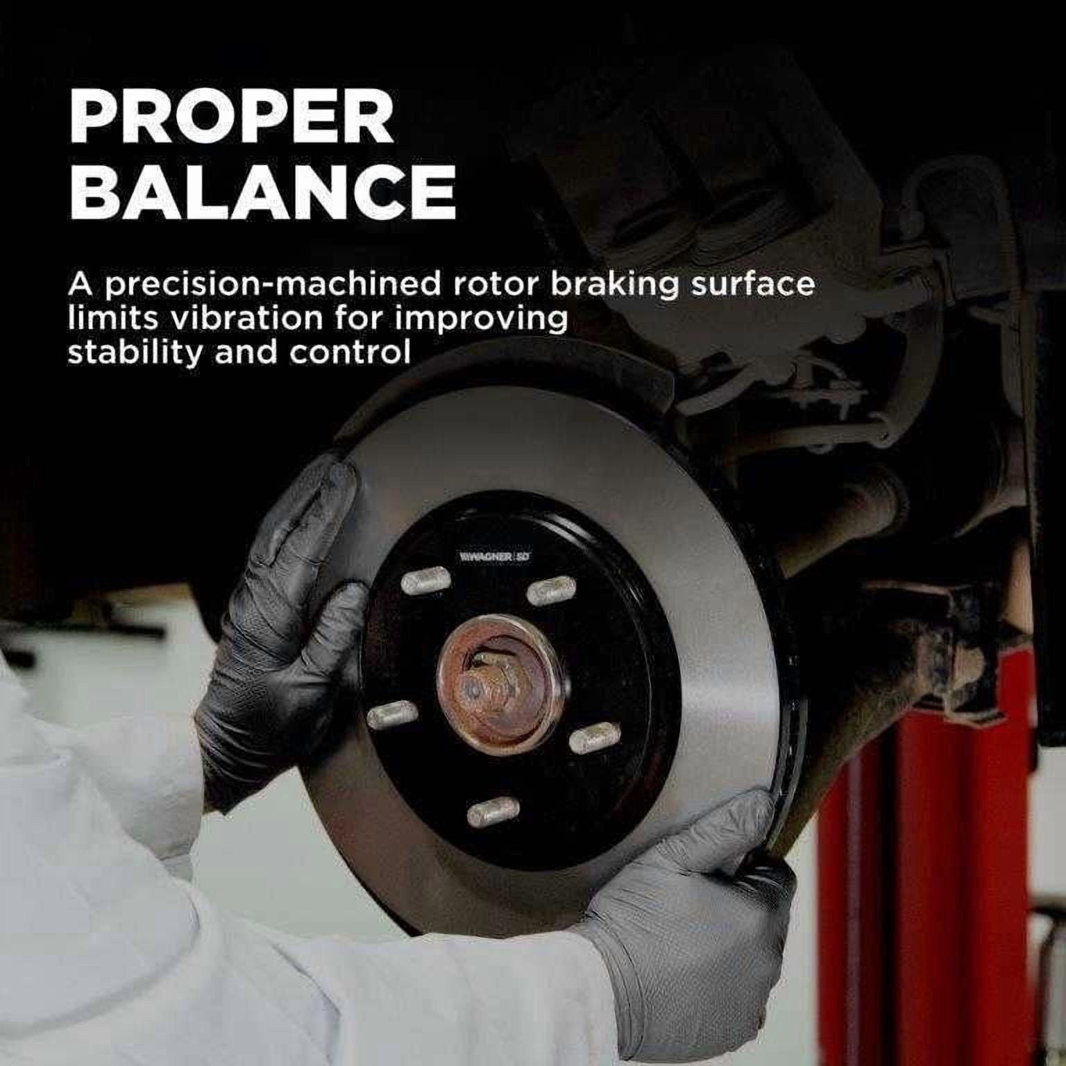 Wagner Brake DSX126212E SevereDuty Rear Disc Brake Rotor