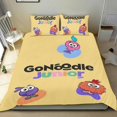 thumbnail image 1 of GoNoodle Conjunto de sábanas temático, trío de piezas, cómodo y amigable con la piel, diseño único, regalo de decoración para el hogar para familiares, amigos y fans,173cm *218cm, 1 of 6