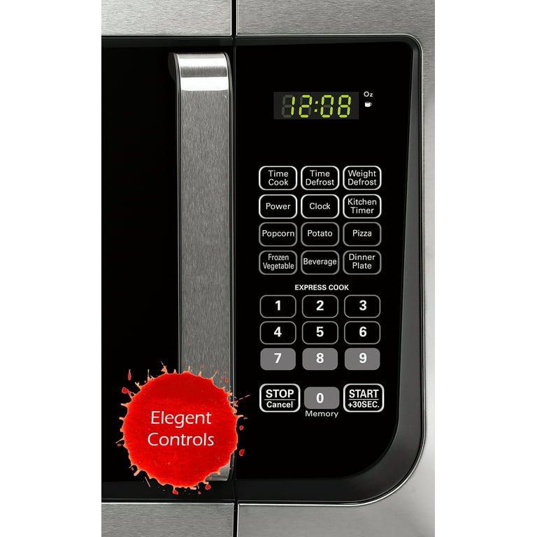 Black+Decker EM925AZE-P 900 Watt Microwave Oven - 0.9 cu ft - Stainless Steel