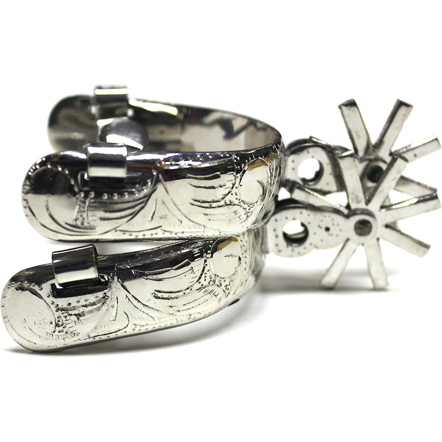 Handmade Charro Riding Spurs - Traditional Mexican Espuelas Charras Coleadora | Authentic Equestrian Equipment
