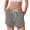 Gray, variant on Tumotour Athletic Shorts For Women Running Workout Gym Short High Waisted With Pocket Summer Tennis Shorts Drawstring Side Pockets For Casual Wear