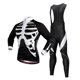 thumbnail image 2 of Ciclismo Jersey Bib Tights Trajes Chaquetas Pantalones Bike Sport Wear Ropa Traje Esqueleto XL Sharpla Conjunto de pantalones con peto de maillot de ciclismo, 2 of 8