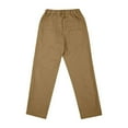 thumbnail image 6 of Boys Slim Fit Stretch Jean School Uniform Pants Kids Elastic Waist Pull on Twill Pants with Pockets, 6 of 7