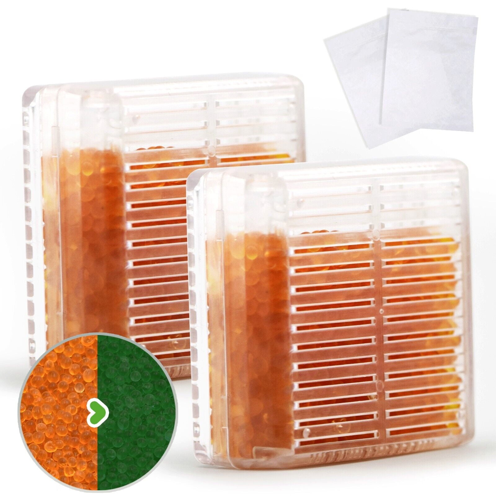 Wisesorb Silica Gel Canister, 45 Gram Hard Plastic Silica Gel Desiccant