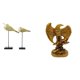 thumbnail image 1 of Esculturas modernas de pájaros y figuras de madera para escritorio, dormitorio, entrada, decoración de interiores, de arte para el hogar, la ofi, 1 of 8