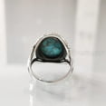thumbnail image 6 of Natural Blue Copper Turquoise Ring, Turquoise Ring, December Birthstone, Bohemian Ring, 925 Sterling Silver, Womens Ring, Christmas, Thanksgiving, Handmade, Statement Jewelry, Natural Turquoise Ring, 6 of 6