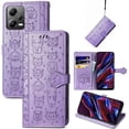 thumbnail image 1 of Funda Cartera FOXDOCK para XIAOMI POCO X5 , Flip PU con Relieve de Gatos y Perros, Tarjetero y Soporte, 1 of 6