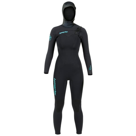 5/4/3mm Women's HyperFlex VYRL F/Z Hooded Fullsuit