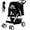BLACK, variant on Pet Stroller 4 Wheels Dog Cat Stroller for Medium Small Dogs Cats, Folding Cat Jogger Stroller with Storage Basket & Breathable Mesh, Easy to Walk Travel Carrier, Black