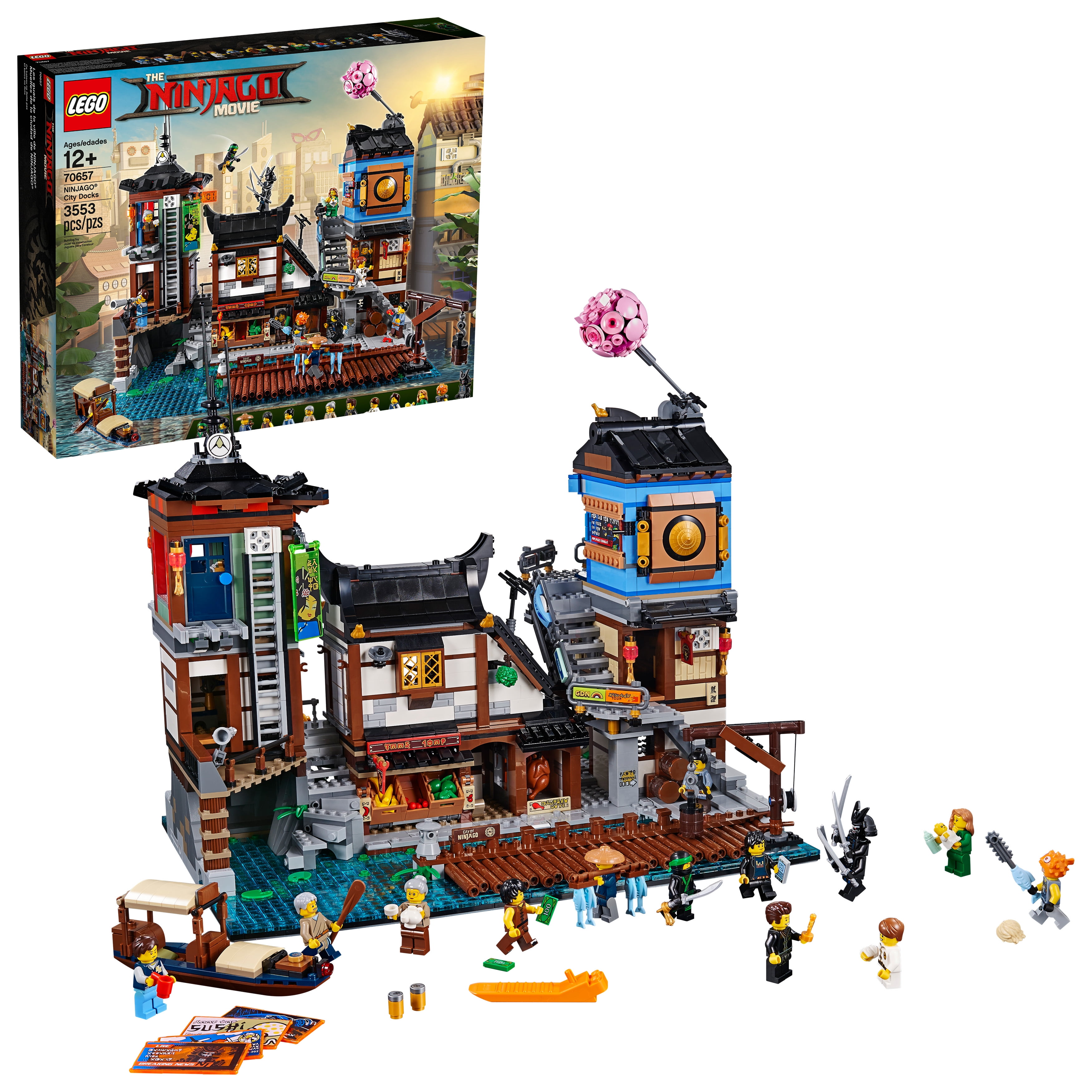 LEGO Ninjago Legacy Monastery of Spinjitzu 70670 Building Kit 