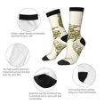 thumbnail image 4 of Balery Chickens Calcetas Largas con Estampado para Hombre y Mujer – Suaves y Transpirables, Talla Única (US 5-11), 4 of 6