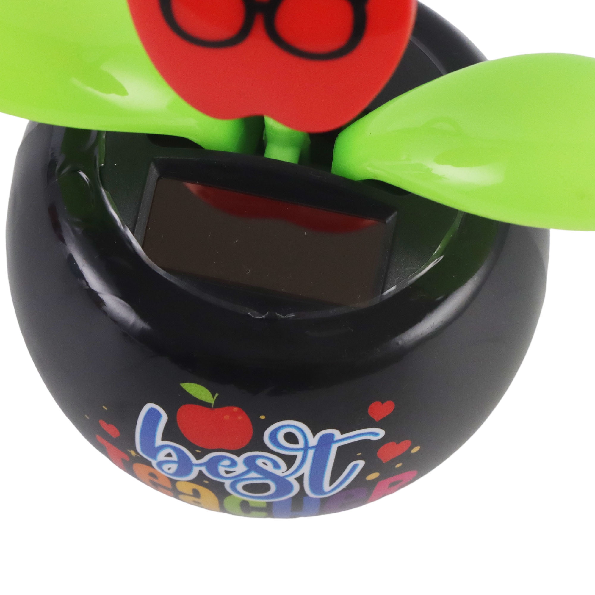 Way to Celebrate Solar Flower Best, Valentine's Day, Adult, Black, Plastic