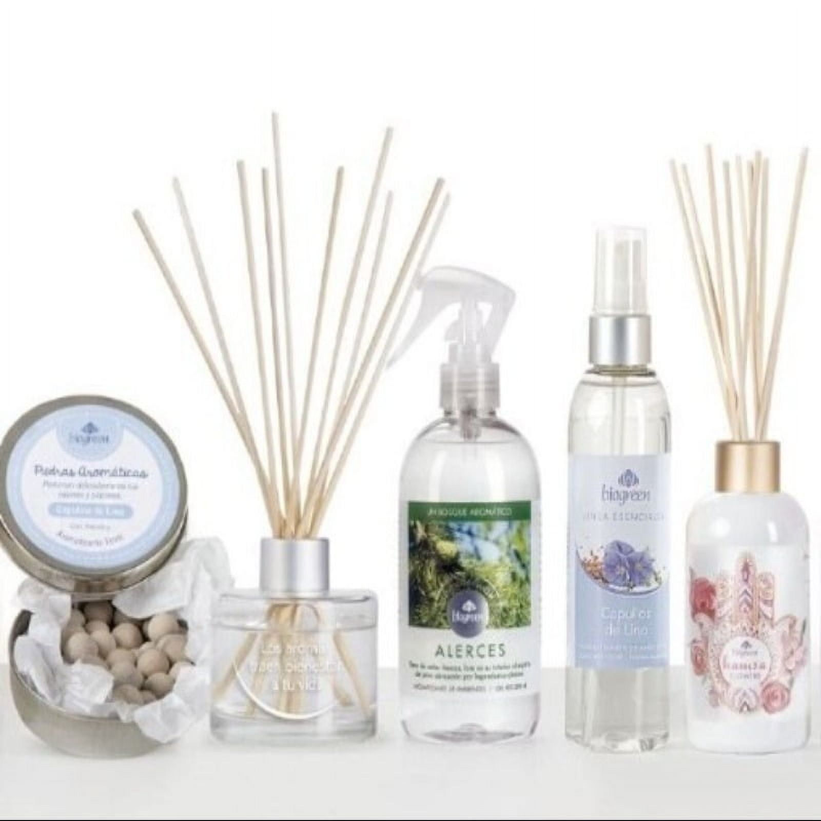 Air Freshener for Home, Car, and Office. Odor eliminator. Deodorizer For Bedding Pillows Sheets. Verbena & Petitgrain scent. 500ml (16.9 Oz)