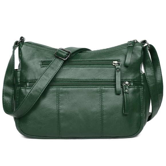 VOLGANIK ROCK Bolsos para mujer, bolso de hombro de piel sintética suave, bolso cruzado para mujer, bolso de bolsillo ligero
