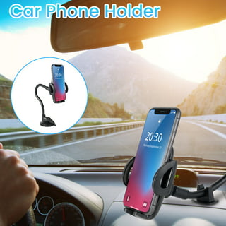  Qifutan Cell Phone Holder for Car Phone Mount Long Arm  Dashboard Windshield Car Phone Holder Anti-Shake Stabilizer Phone Car Holder  Compatible with All Phone Android Smartphone, Black (HD-C77) : Cell Phones